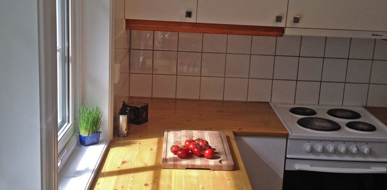 Lyst og trivelig Kjøkken