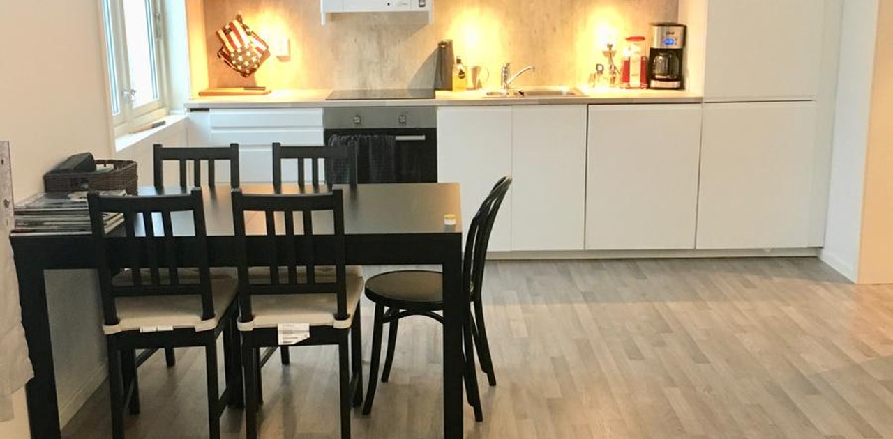 Stue 1 og kjøkken