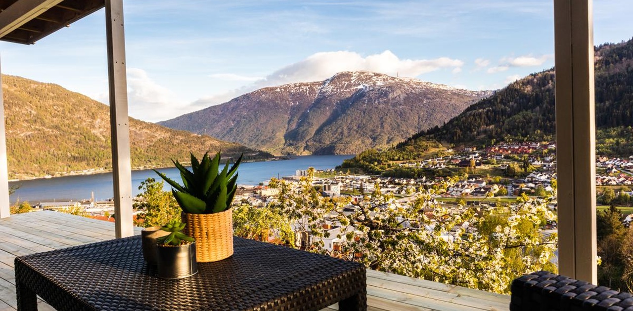 Lounge på terrassen