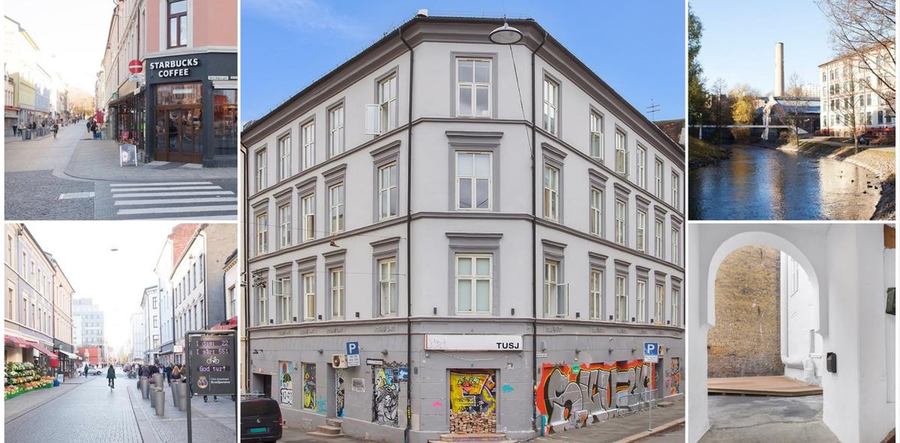 Fasade og område