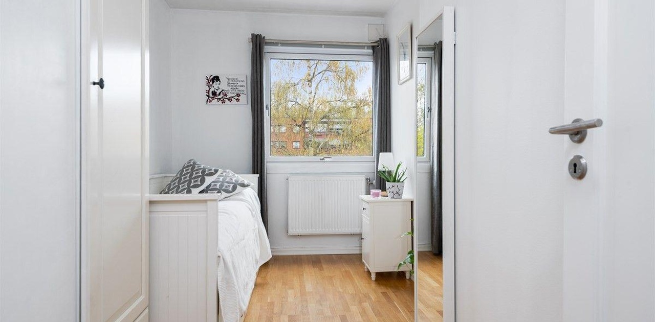 Soverommet som leies ut - eksempel på møblement, følger ikke med