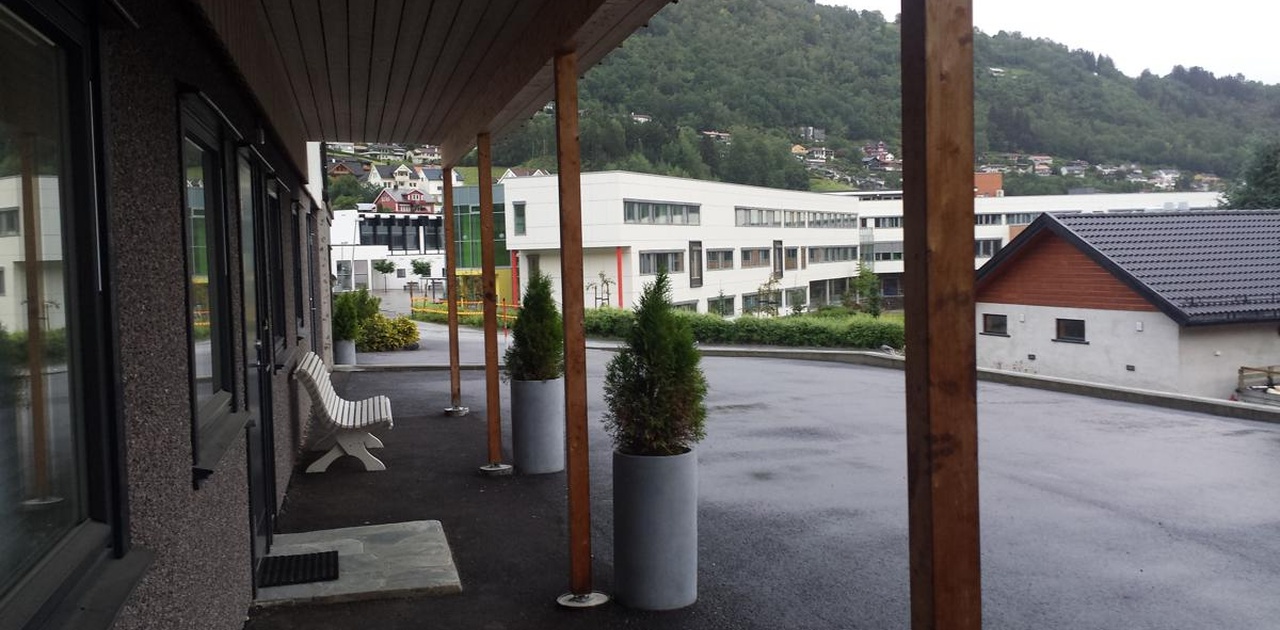 Uteområde/parkering