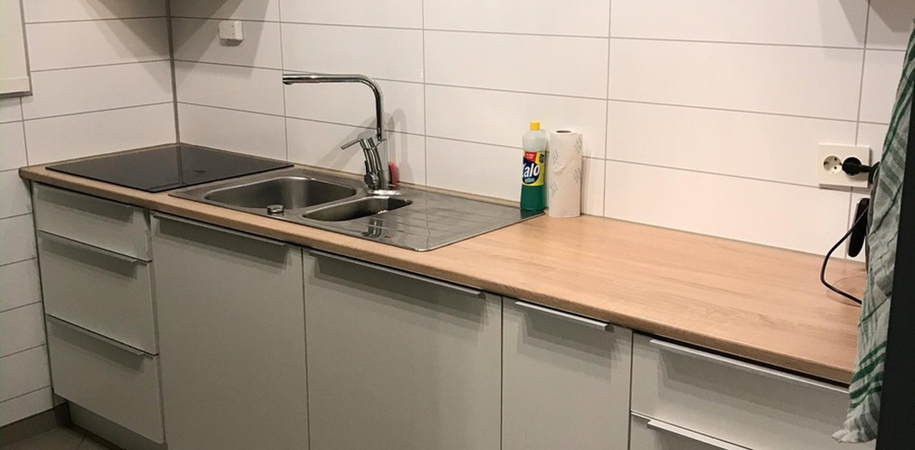 Nytt kjøkken med oppvaskmaskin