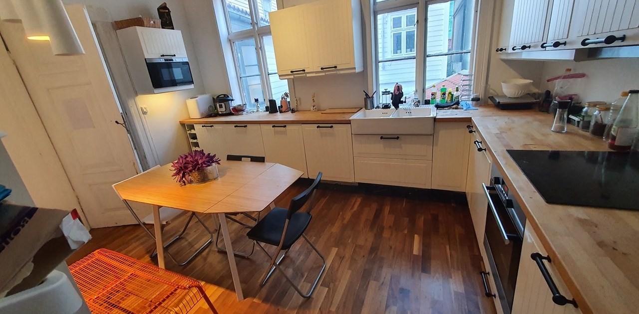 Stort kjøkken