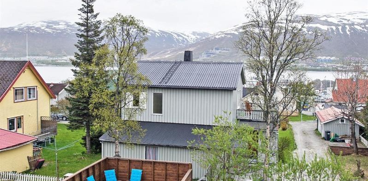 Adgang til hage med uteplass/terasse