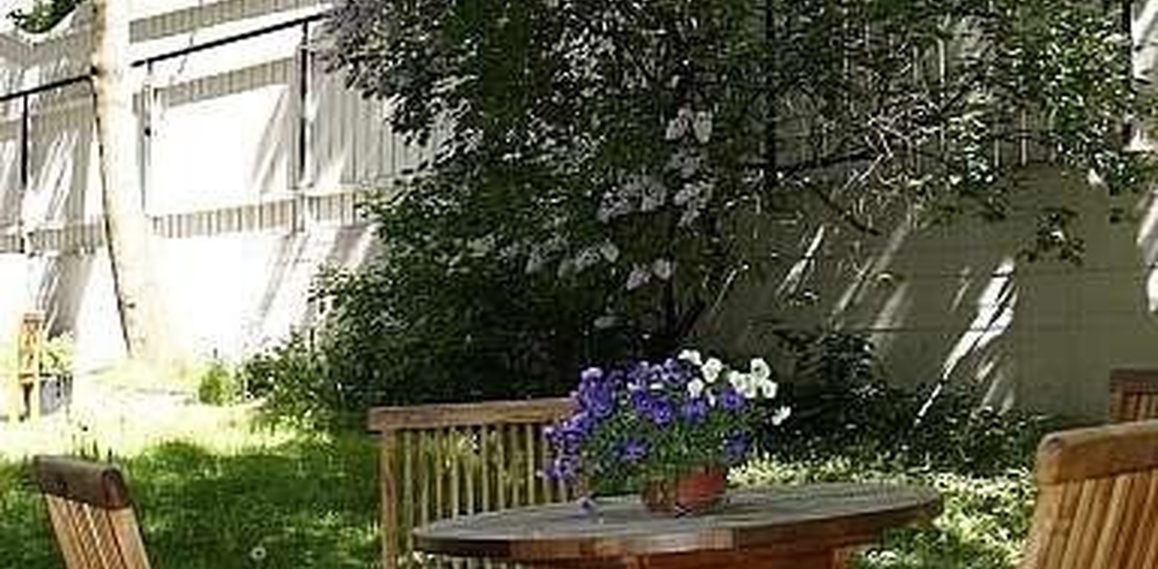 Avlåst bakgård