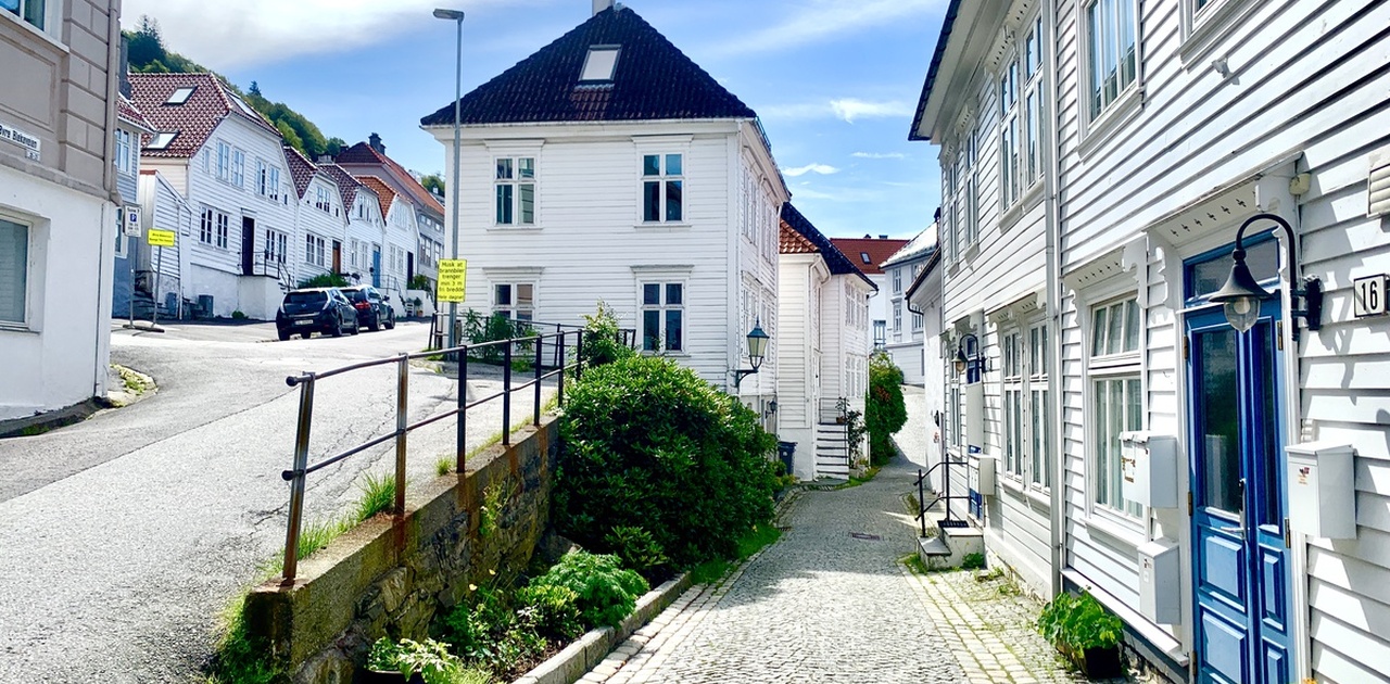 Cozy traditional street