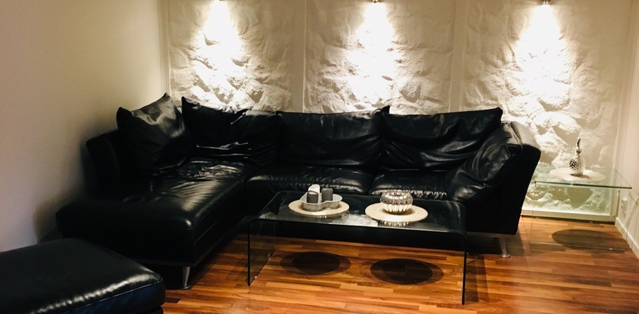 Hotellstandard, men med hjemmekoselig atmosfære