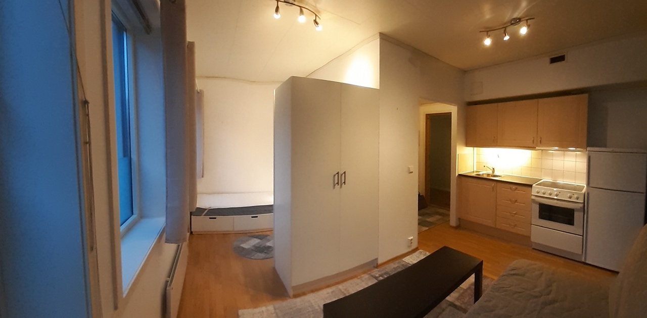 Lys leilighet med smart planløsning.