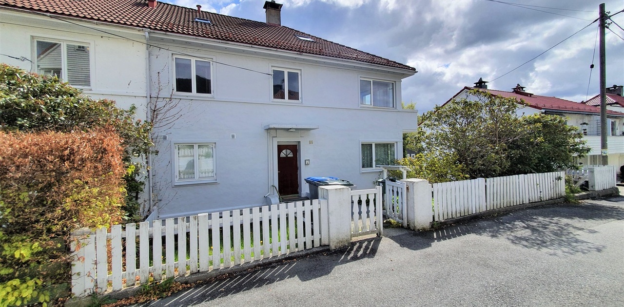 Rolig og fint område, kun få minutter unna HVL og bybanen