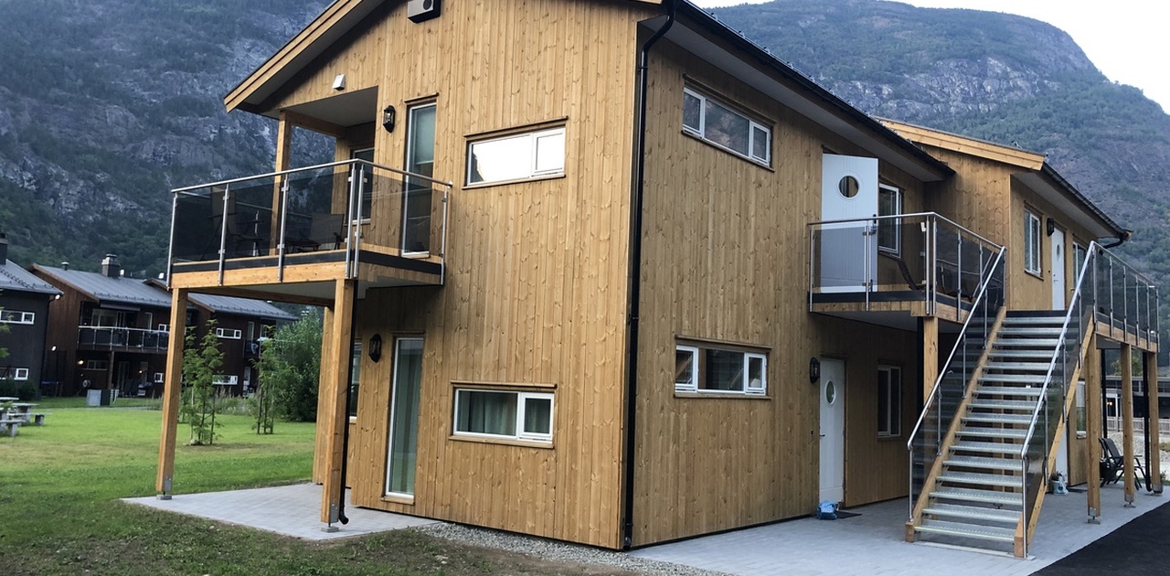 Leiligheten ligger i 2.etg