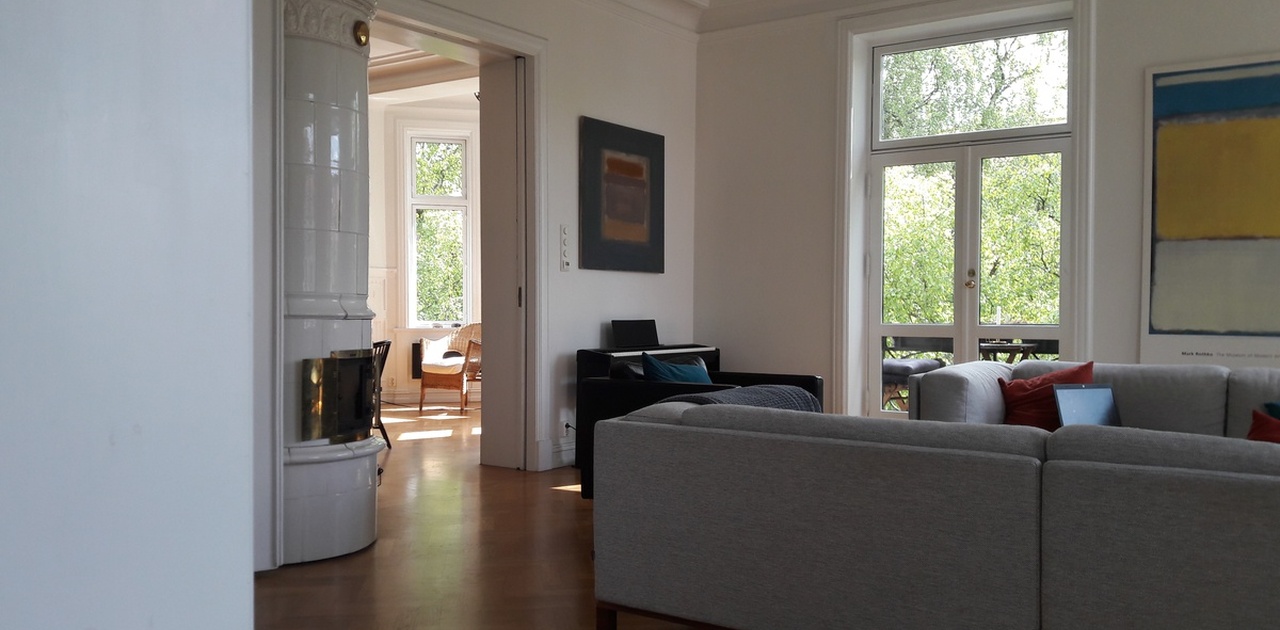 Stor hjørneleilighet