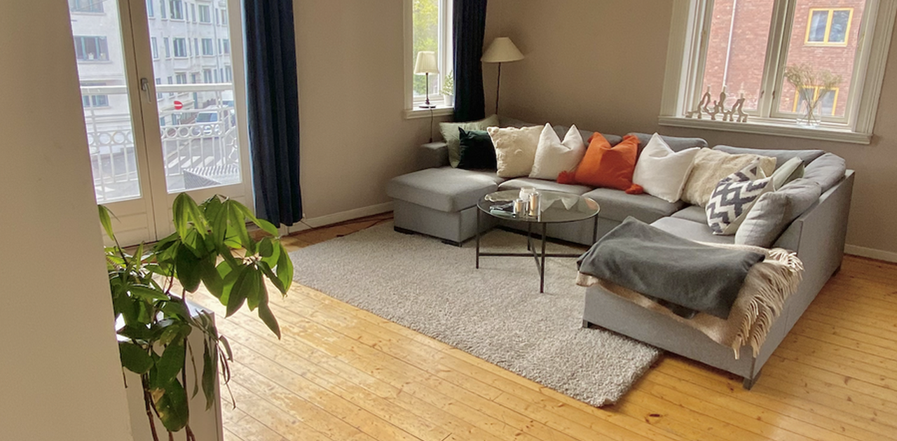 Vinkel fra spisestuen