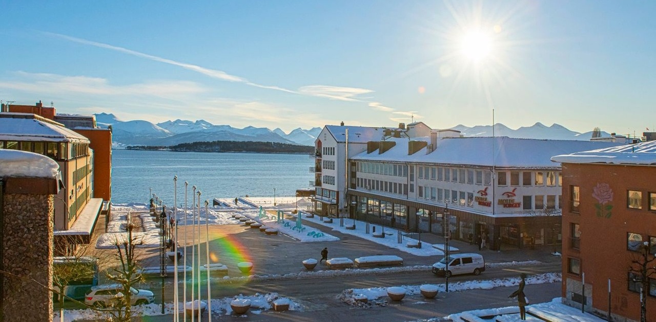 Kort vei til sentrum og bussterminal