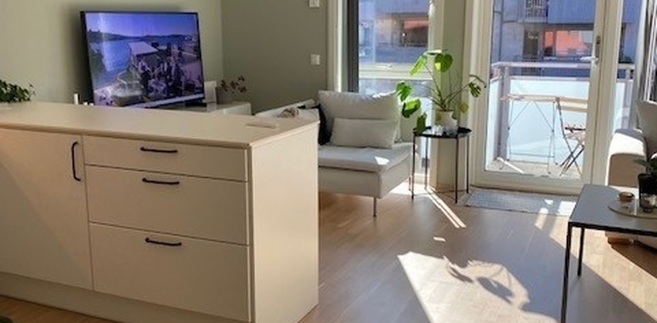 Åpen stue/kjøkken-løsning