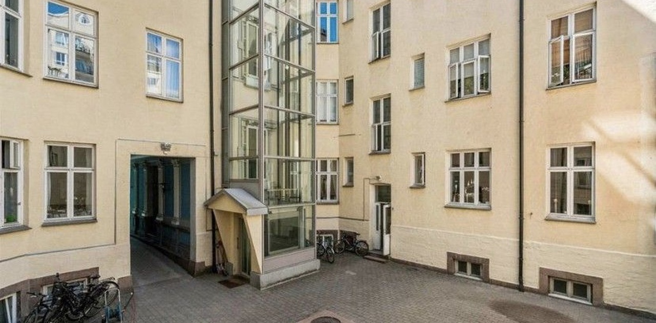 Stille og rolig bakgård