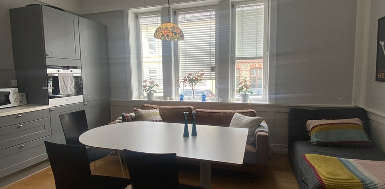 Hyggelig kjøkken/allrom 21m2