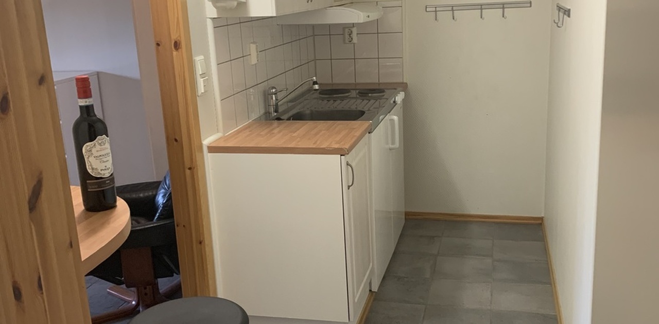 Kjøkkenrom med minikjøkken