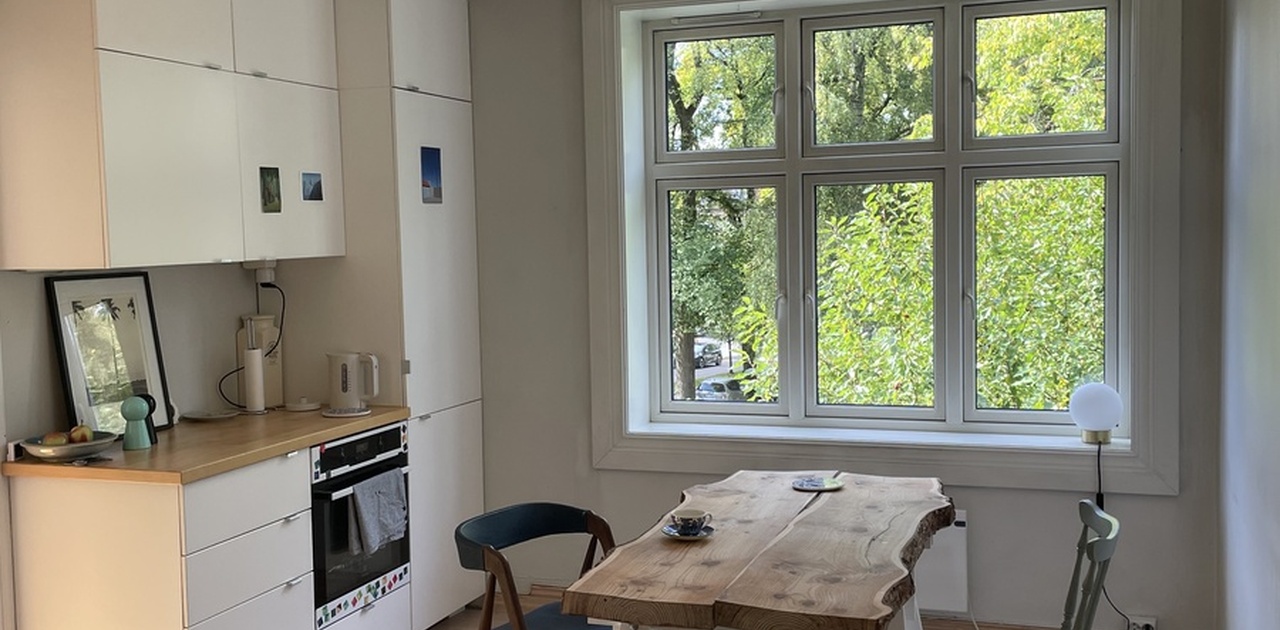 Stort felles spisekjøkken