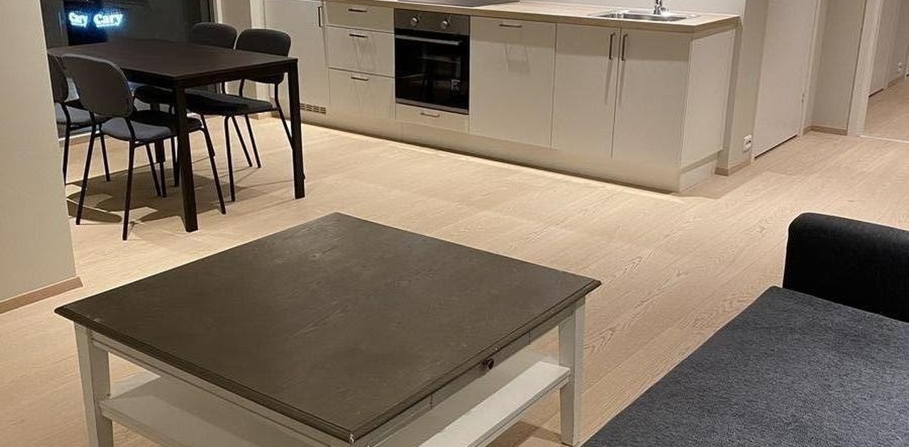 Stua med sofa og bord