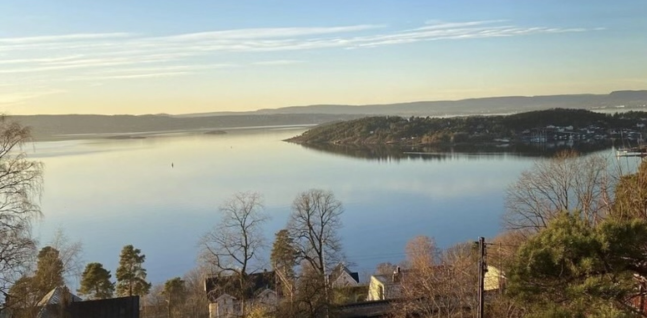 Utsikt fra leiligheten