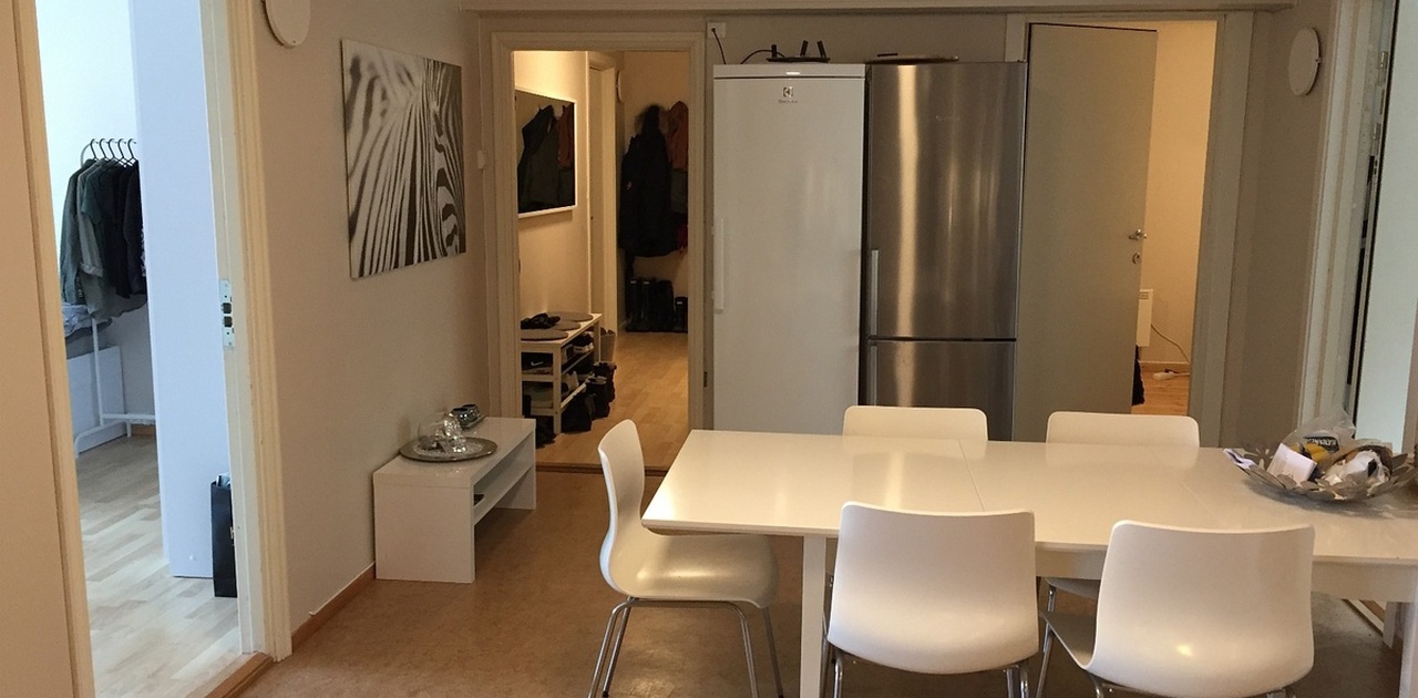 Felles kjøkken, ny innredning/oppusset 2017
