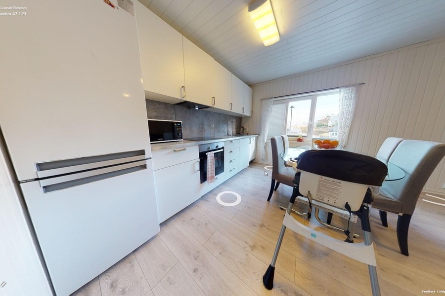 Leilighet, 4 roms