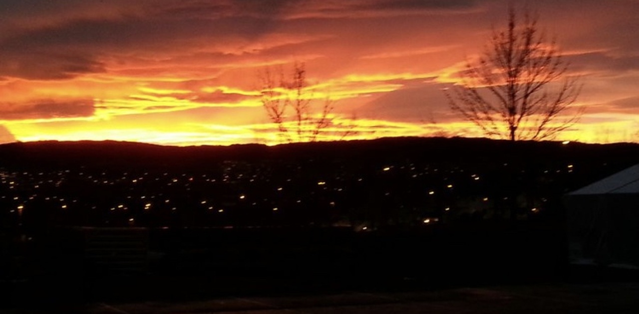 Utsikt fra din enorme terrasse