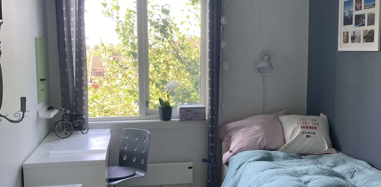 Rommet som er til utleie