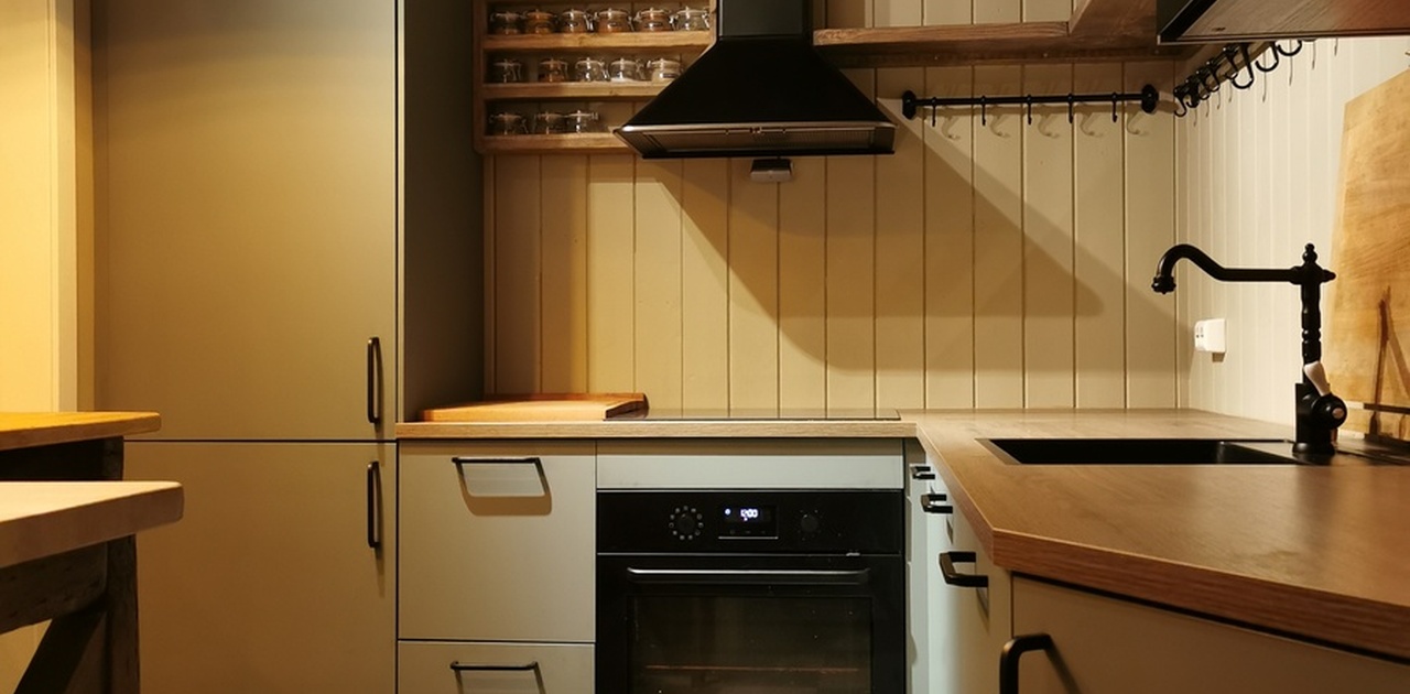 Nytt kjøkken fra 2020 (IKEA) med integrert hvitevarer