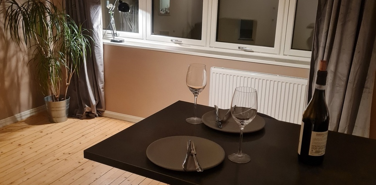 God plass til spisebord også