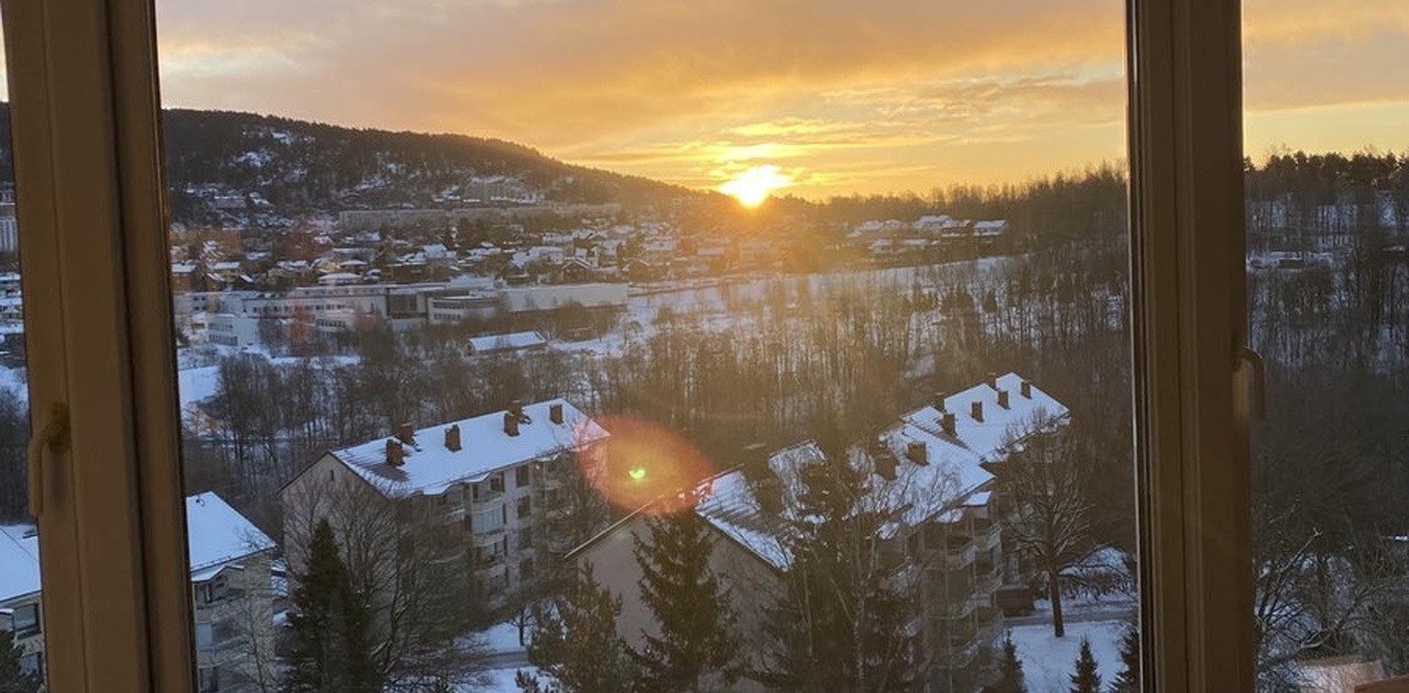 utsikt fra stue