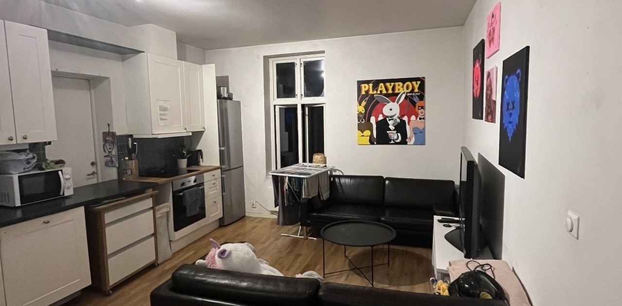 Åpen kjøkken/stue løsning