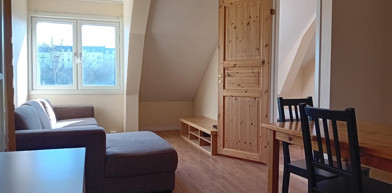 Koselig loftsleilighet