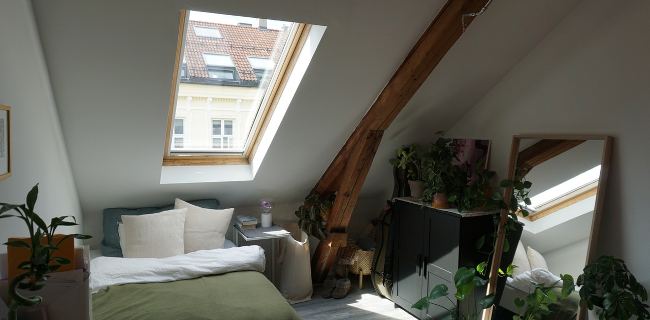 Rommet som leies ut