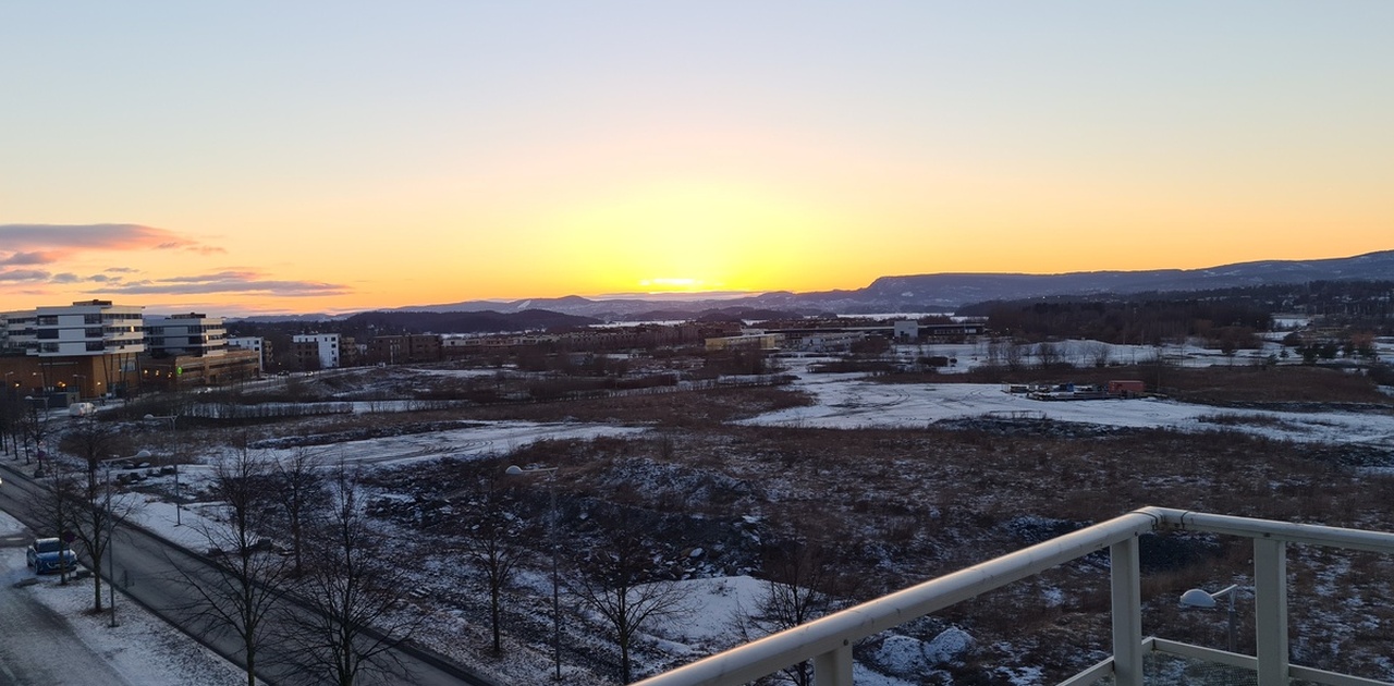 A flat with an exceptional view