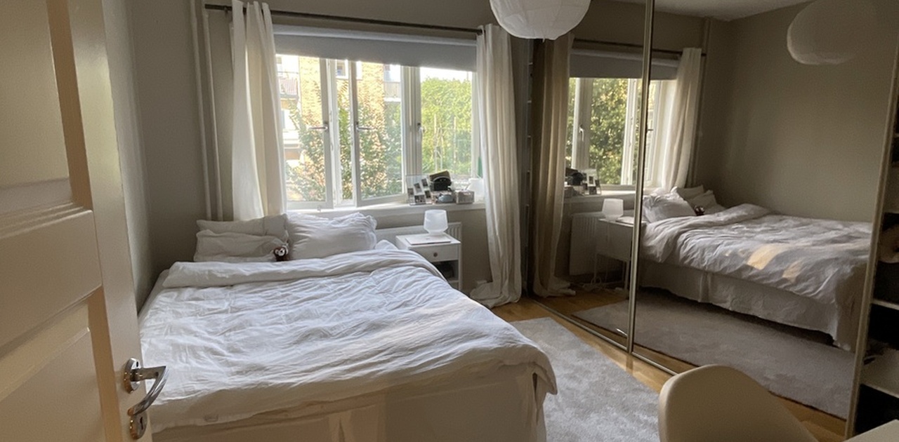 Soverom, godt med skapplass