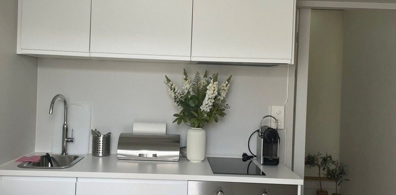 Kjøkken med hems over