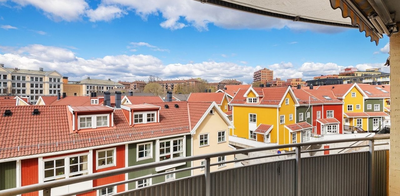Utsikt over Kampen Hageby