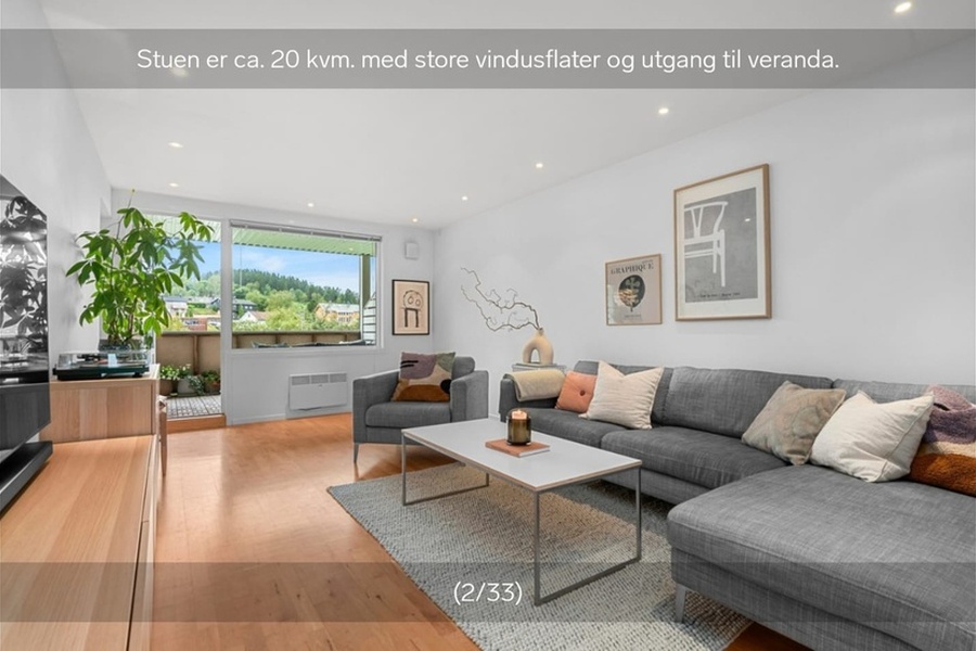 Rom i leilighet