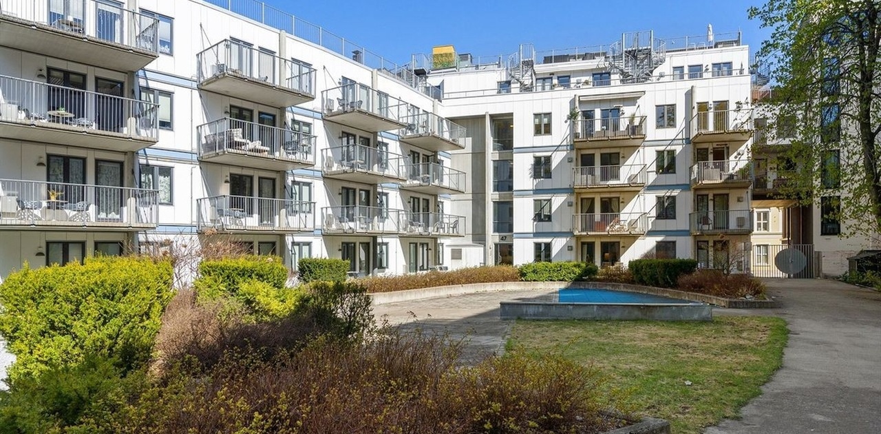 Fasade fra bakgården