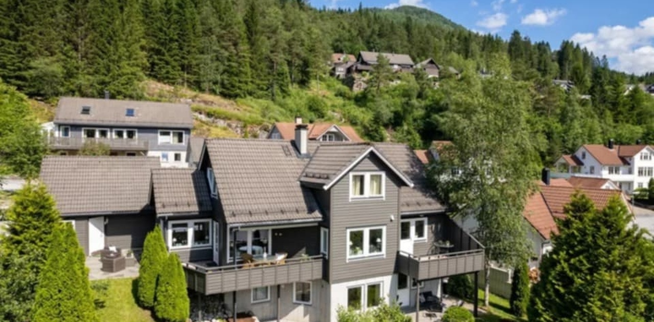 Huset med sokkelleilighet