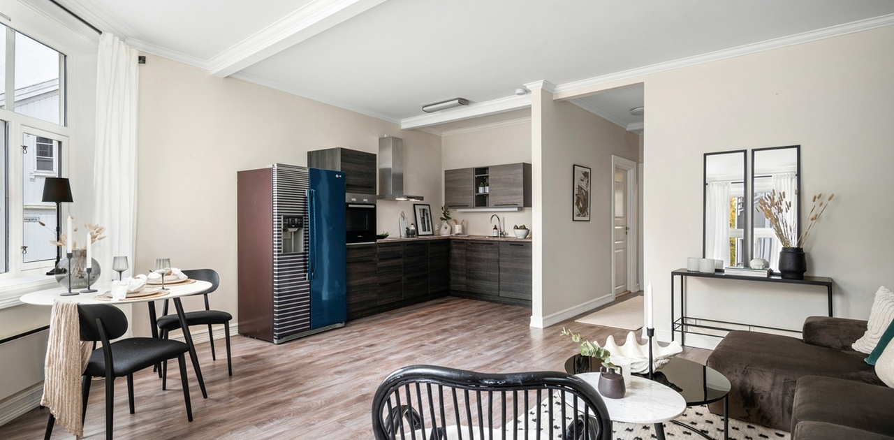 Åpen kjøkken løsning