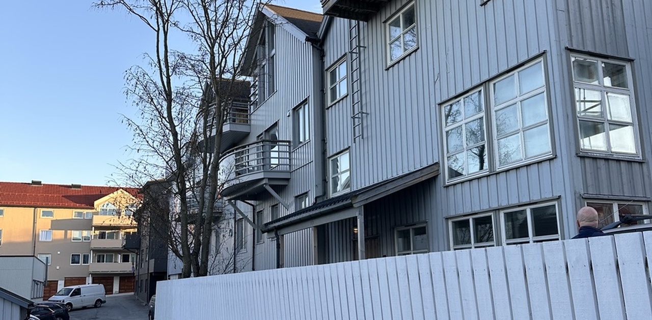 Fasade mot sjøen