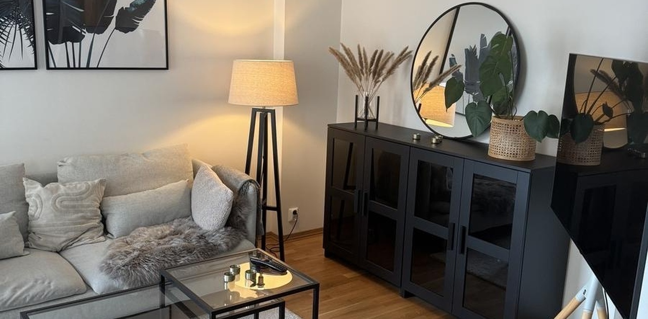 Åpen stue og kjøkken-løsning