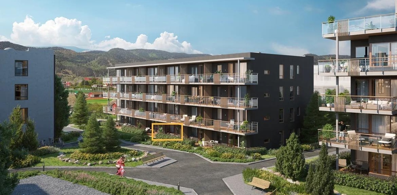 Bygg F på rømmetunet