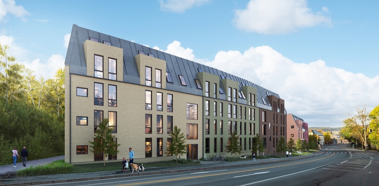 Fasade fra Innherredsveien