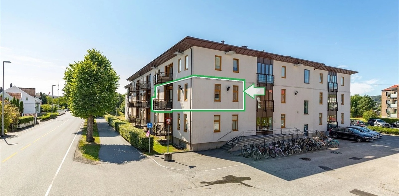 Hjørneleilighet, 2. etg