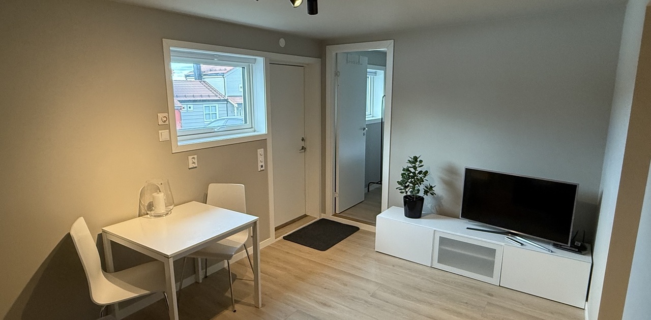 Nyoppusset leilighet med varme i gulv