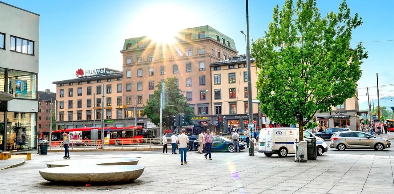 Supersentral leilighet